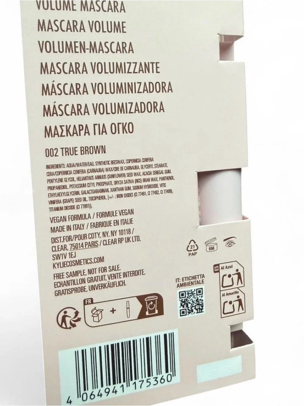 Kylie Cosmetics Kylash Volume Mascara
